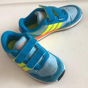 Rare Neon Velcro  Adidas